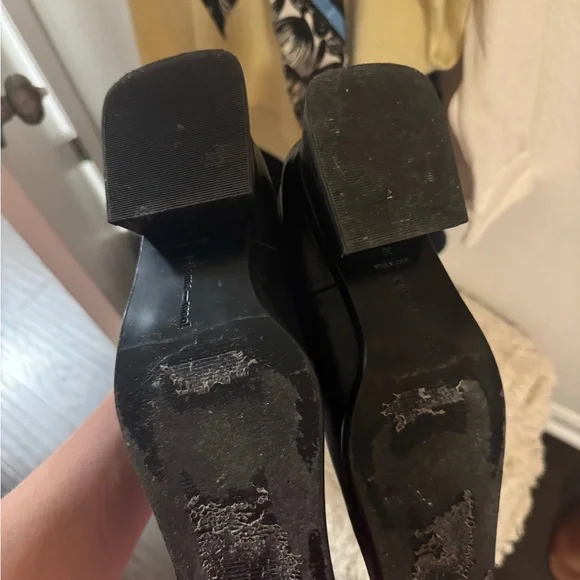 Paloma Wool Black Mary Jane Women's Block Heels - Picture 6 of 7